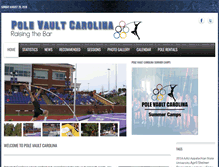 Tablet Screenshot of polevaultcarolina.com